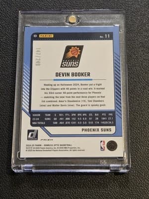 2024-25 Donruss Optic #11 Devin Booker Premium Box Set #/249 - Thumbnail 2