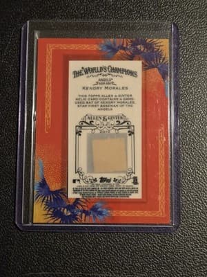 2010 Topps Allen & Ginter #AGR-KM Kendry Morales Relics - Thumbnail 2