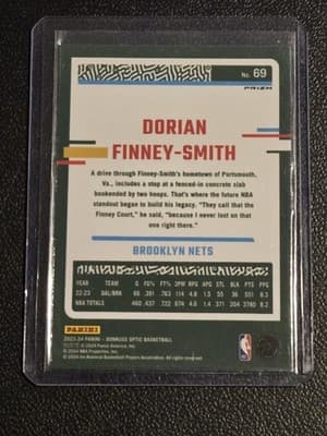 2023-24 Donruss Optic #69 Dorian Finney-Smith Purple - Thumbnail 2