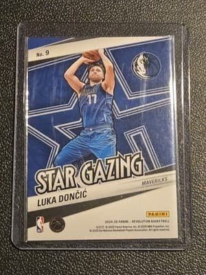 2024-25 Panini Revolution #9 Luka Doncic Star Gazing - Thumbnail 2