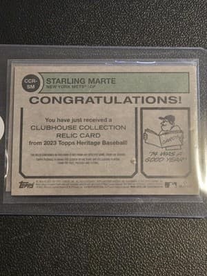 2024 Topps Heritage #CCR-RJPE Jeremy Peña Clubhouse Collection Relics - Thumbnail 2