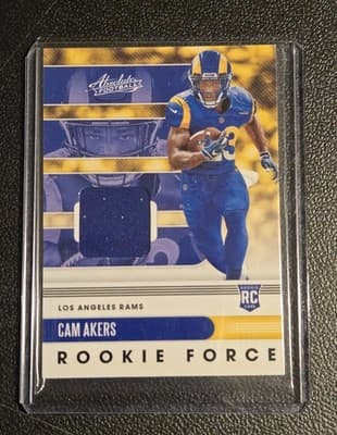 2020 Panini Absolute #25 Cam Akers Rookie Force - Image 1