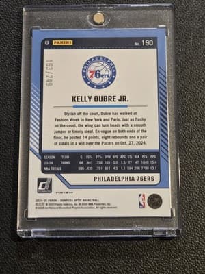 2024-25 Donruss Optic #190 Kelly Oubre Jr. Premium Box Set #/249 - Thumbnail 2