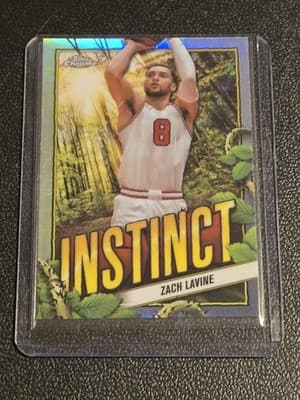 2024-25 Topps Chrome #INS-13 Zach Lavine Instinct Refractor - Image 1