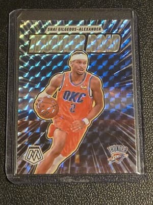 2024-25 Panini Mosaic #7 Shai Gilgeous-Alexander Thunder Road Mosaic - Image 1