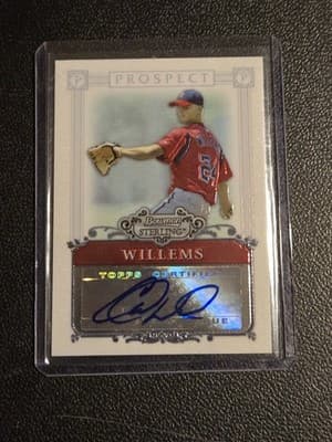 2006 Bowman Sterling #BSP-CW Colton Willems Prospects - Image 1