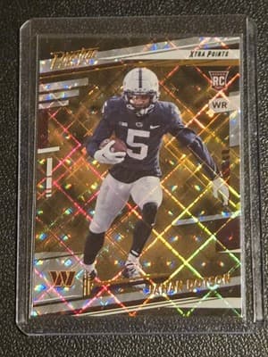 2022 Panini Prestige #315 Jahan Dotson Xtra Points Diamond - Image 1