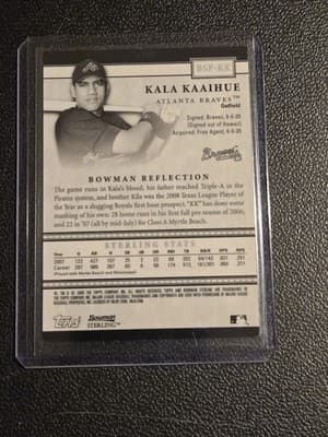 2007 Bowman Sterling #BSP-KK Kala Ka'aihue Prospects - Thumbnail 2