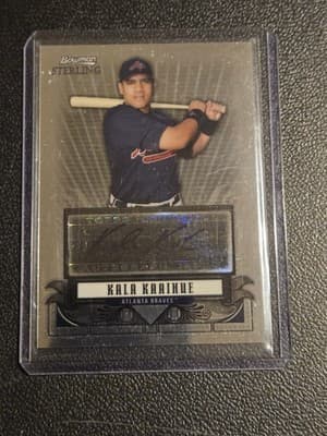 2007 Bowman Sterling #BSP-KK Kala Ka'aihue Prospects - Image 1