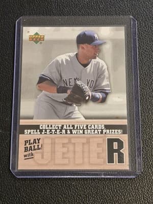 2006 Upper Deck Derek Jeter Play Ball with Jeter (Jeter Spell and Win) - Image 1