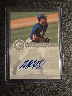 1999 SP Authentic #MK Mike Kinkade Chirography - Image 1