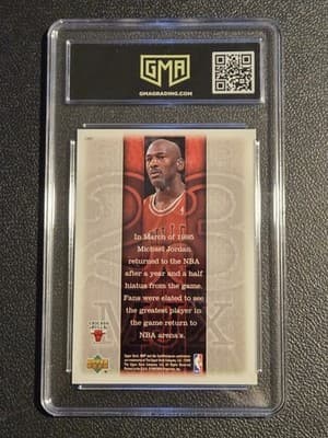 1999-00 Upper Deck MVP #180 Michael Jordan GMA 8.5 - Thumbnail 2