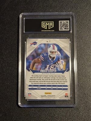 2024 Panini Phoenix #7 Amari Cooper Lazer GMA 10 - Thumbnail 2
