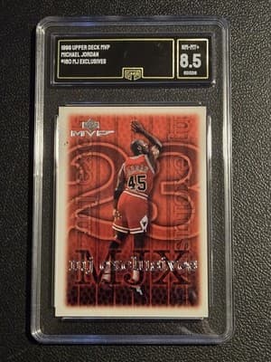 1999-00 Upper Deck MVP #180 Michael Jordan GMA 8.5 - Image 1
