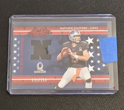 2023 Panini Absolute #PBS-MST Matthew Stafford Pro Bowl Souvenirs #/135 - Image 1