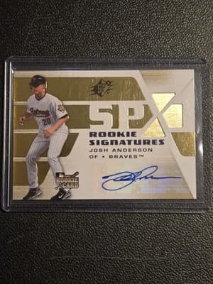 2008 SPx #118 Josh Anderson - Image 1