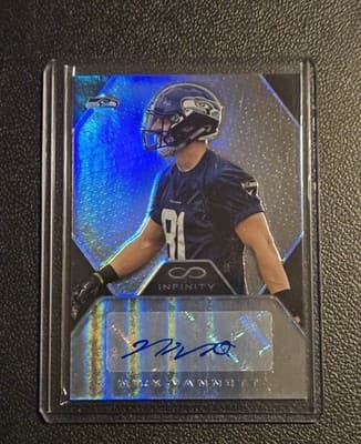 2016 Panini Infinity #RA-NV Nick Vannett Rookie Autographs #/488 - Image 1