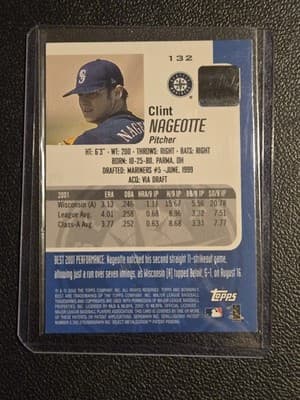 2002 Bowman's Best #132 Clint Nageotte - Thumbnail 2
