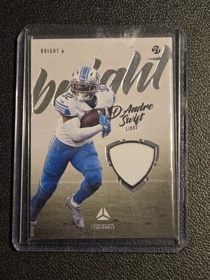 2021 Panini Luminance #BB-DS D'Andre Swift Bright Beginnings - Image 1