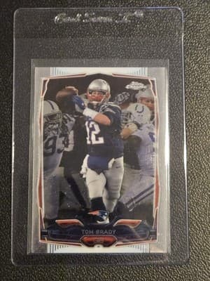 2014 Topps Chrome #62 Tom Brady - Image 1
