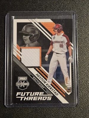 2021 Panini Elite Extra Edition #FT-HK Heston Kjerstad Future Threads - Image 1