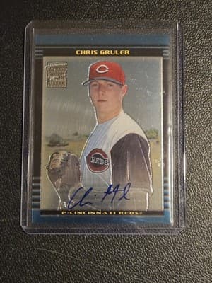 2002 Bowman Draft Picks & Prospects #BDP167 Chris Gruler Chrome - Image 1