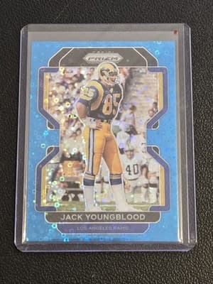 2021 Panini Prizm #73 Jack Youngblood No Huddle Blue #/79 - Image 1