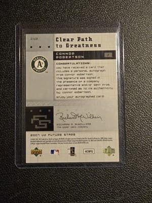 2007 Upper Deck Future Stars #142 Connor Robertson - Thumbnail 2