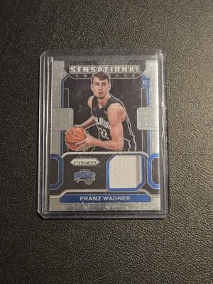 2021-22 Panini Prizm #SW-FRW Franz Wagner Sensational Swatches - Image 1