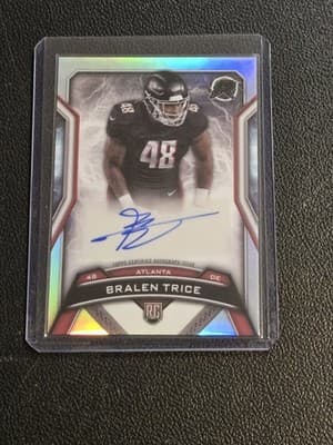2024 Topps Resurgence #RRS-BT Bralen Trice Resurgence Rookie Signatures - Image 1