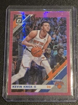 2019-20 Donruss Optic #63 Kevin Knox II Hyper Pink - Image 1