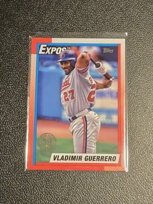 2025 Topps Vladimir Guerrero 1990 Topps Baseball 35th Anniversary - Image 1