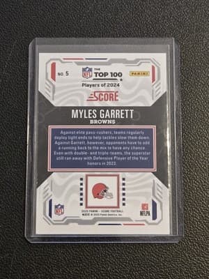 2025 Score #5 Myles Garrett Top 100 - Thumbnail 2
