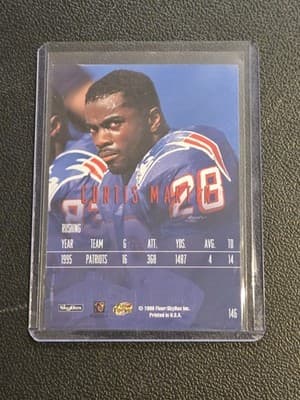1996 SkyBox Impact Rookies #146 Curtis Martin - Thumbnail 2