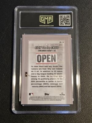 2025 Bowman #HS-15 Elly De La Cruz Hobby Stars GMA 8.5 - Thumbnail 2