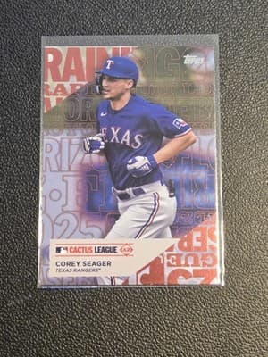 2025 Topps #TG-14 Corey Seager Training Grounds - Image 1