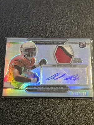 2010 Topps Platinum #ARP-AR Andre Roberts Autographed Patches #/800 - Image 1