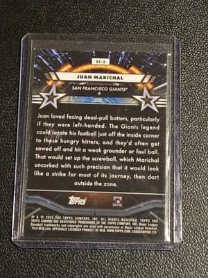 2024 Topps Chrome Cosmic #SC-5 Juan Marichal Star Command - Thumbnail 2