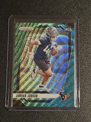 2024 Panini Prizm #346 Jawhar Jordan Green Wave - Image 1