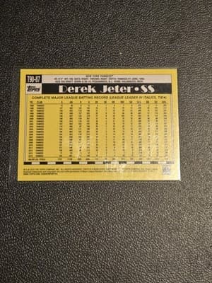 2025 Topps #T90-87 Derek Jeter 1990 Topps Baseball 35th Anniversary - Thumbnail 2