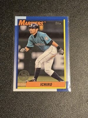 2025 Topps #T90-36 Ichiro 1990 Topps Baseball 35th Anniversary (Series One) - Image 1