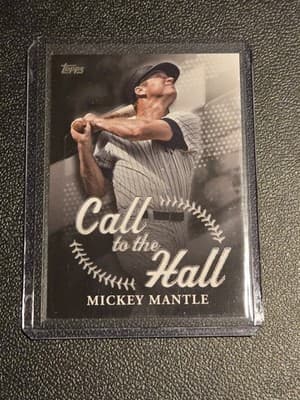 2025 Topps #CTH-15 Mickey Mantle Call to the Hall - Image 1