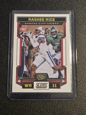 2023 Score #352 Rashee Rice Rookie Card - Image 1