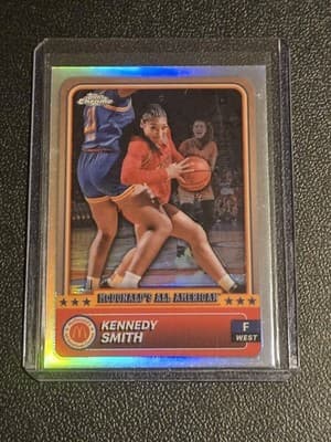 2024 Topps Chrome McDonald's All-American #23 Kennedy Smith Refractor - Image 1