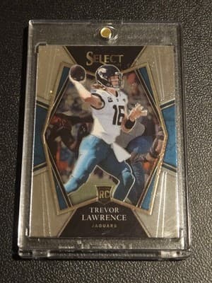 2021 Panini Select #143 Trevor Lawrence - Image 1