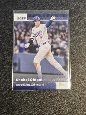 2025 Topps #GH-23 Shohei Ohtani 2024 Greatest Hits - Image 1