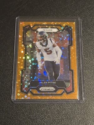 2023 Panini Prizm #120 Jalen Pitre Disco - Image 1