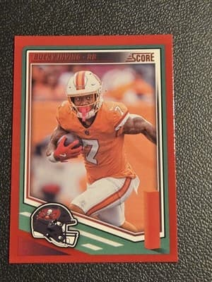 2025 Score #67 Bucky Irving Red - Image 1