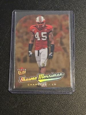 2005 Ultra #237 Shawne Merriman Gold Medallion - Image 1