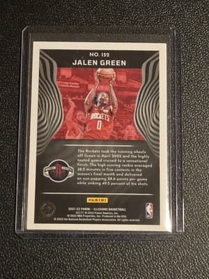 2021-22 Panini Illusions #152 Jalen Green - Thumbnail 2